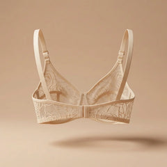 Soft Floral Lace Bra