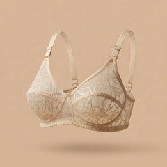 Soft Floral Lace Bra