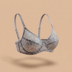 Soft Floral Lace Bra